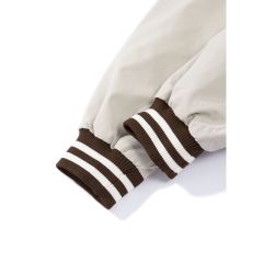 Kapüşonlu Nakışlı ve Baskılı Kolej Montu, Varsity, Bomber Ceket KPL01