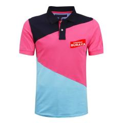 Garnitür Desenli Polo Yaka Thsirt - G208