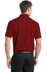 Polo Yaka T-Shirt Bordo