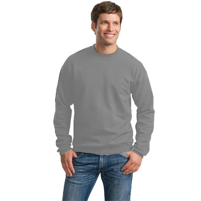 2 İplik Sweatshirt - Kol Ribanalı Gri