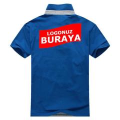 Garnitür Desenli Polo Yaka Thsirt - G205