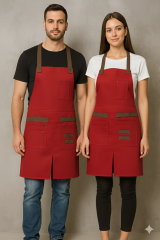 Barista Servis ve Garson Önlüğü Çok Cepli BS03