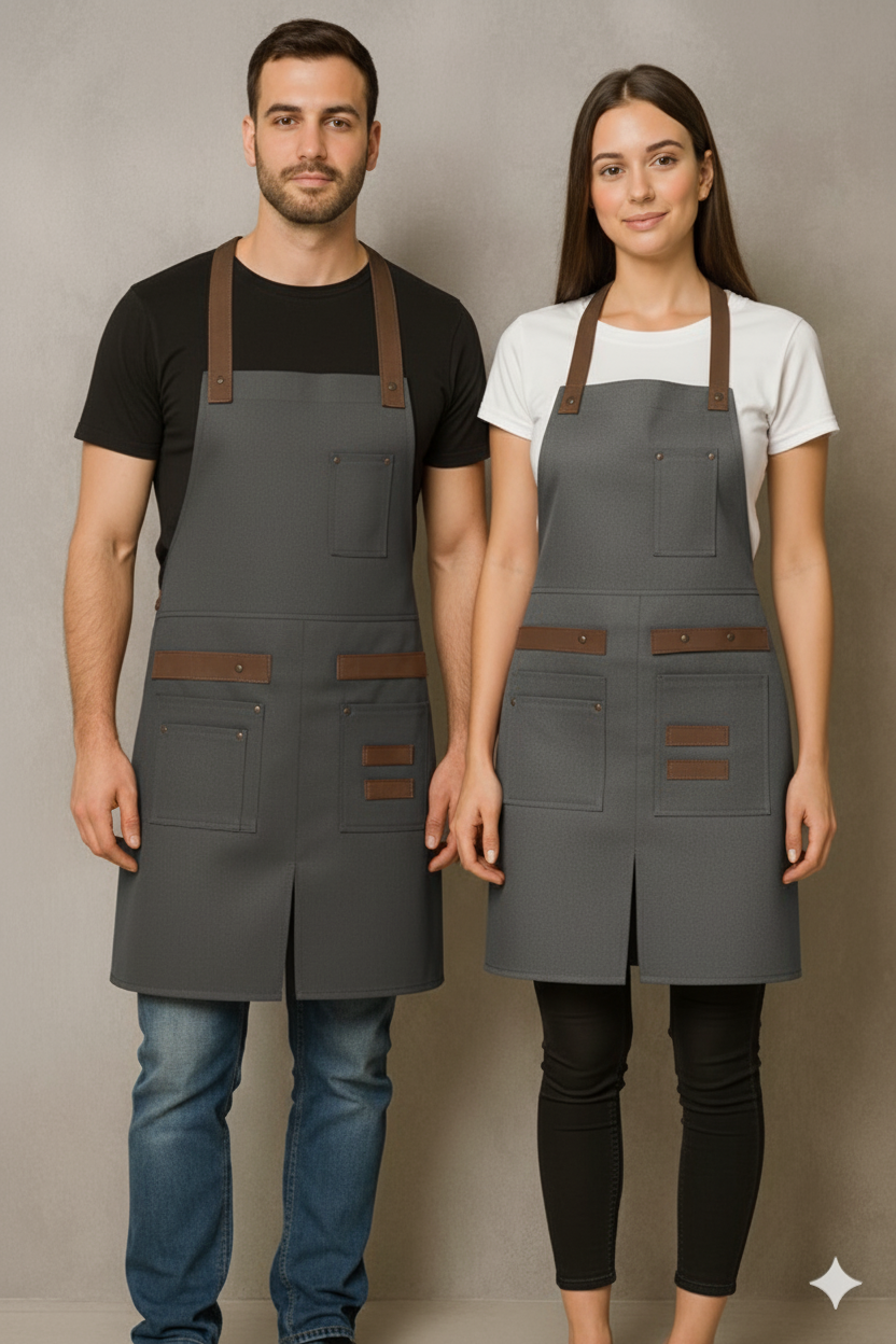 Barista Servis ve Garson Önlüğü Çok Cepli BS05