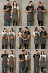 Barista Servis ve Garson Önlüğü Çok Cepli BS05