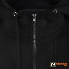 Kapşonlu 3 İplik Kalın Sweatshirt KF01