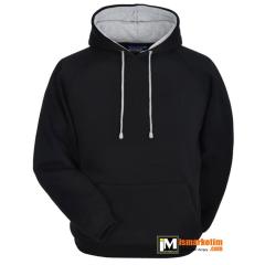 Kapşonlu 3 İplik Kalın Sweatshirt KP17