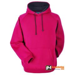 Kapşonlu 3 İplik Kalın Sweatshirt KP06