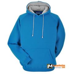 Kapşonlu 3 İplik Kalın Sweatshirt KP03